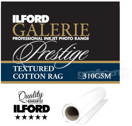 Ilford ILFORD Galerie Prestige Textured Cotton Rag Rolka 43,2 cm x 12 m 310 g 2004048