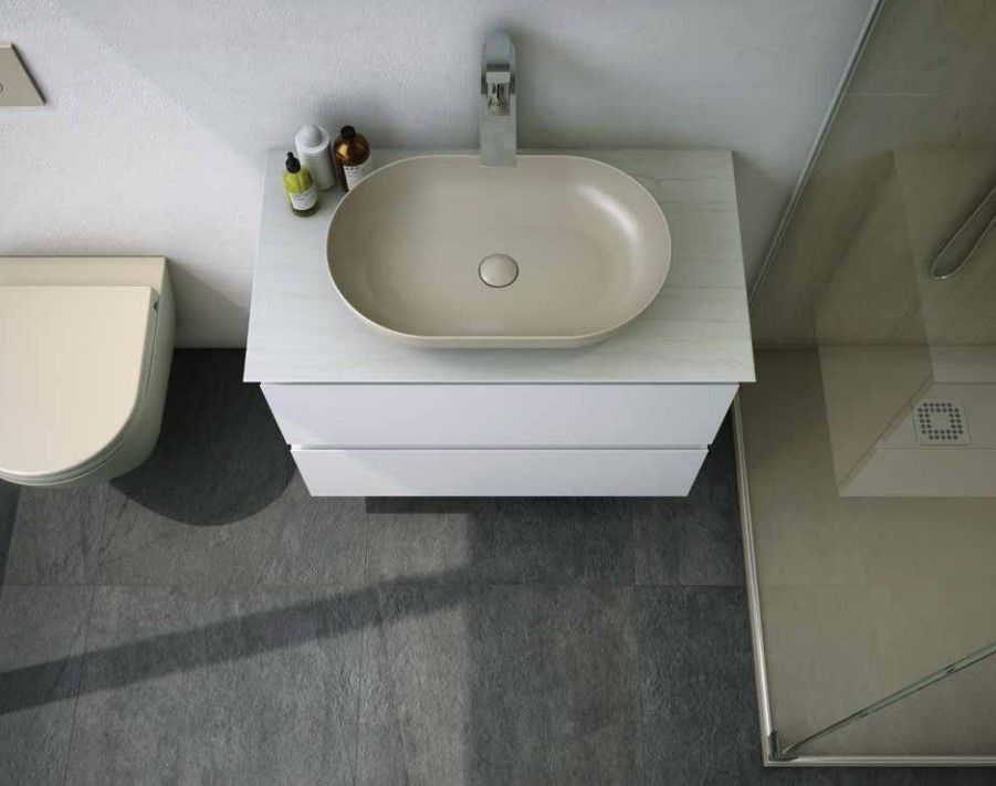 Rak Ceramics Feeling Deska wolnoopadająca Slim beżowy mat RSTSC3901505