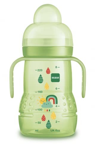 Mam BABY FRANCE Trainer butelka (4 miesiące +) zielona 220 ml