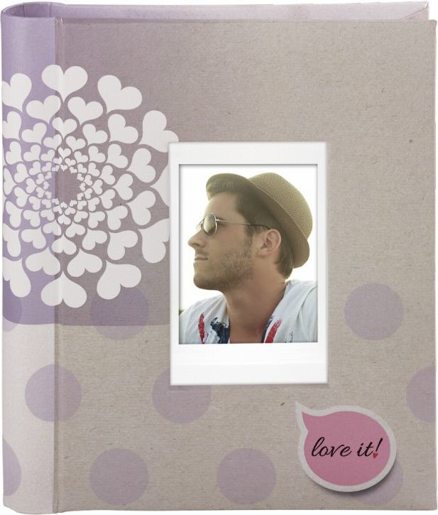 Fujifilm Instax Mini Stylish Photo Album Dots 60 Bilder 70100133818