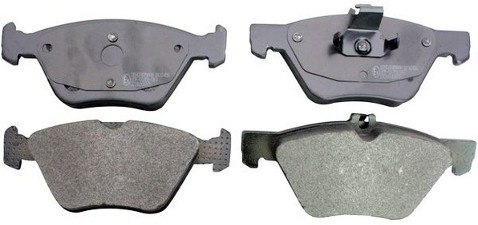 DENCKERMANN Zestaw klocków hamulcowych, hamulce tarczowe B110456