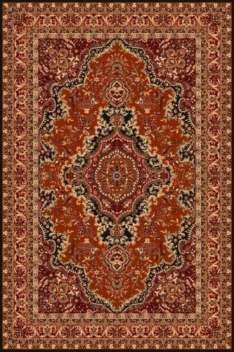 Agnella Brintons Dywan polski Isfahan ALMAS czarny wełna 15077