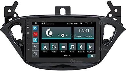 Jf Sound car audio system Custom Fit Radio samochodowe dla Opel Corsa E Android GPS Bluetooth WiFi USB Full HD Touchscreen Display 8