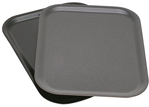 Genware Gen towar NEV pt4634dg laminowany taca, drewno, 46 cm x 34 cm, granitu ciemny NEV-PT4634DG