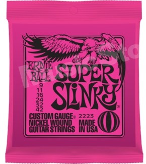 Ernie Ball Super Slinky Nickel Wound 9-42