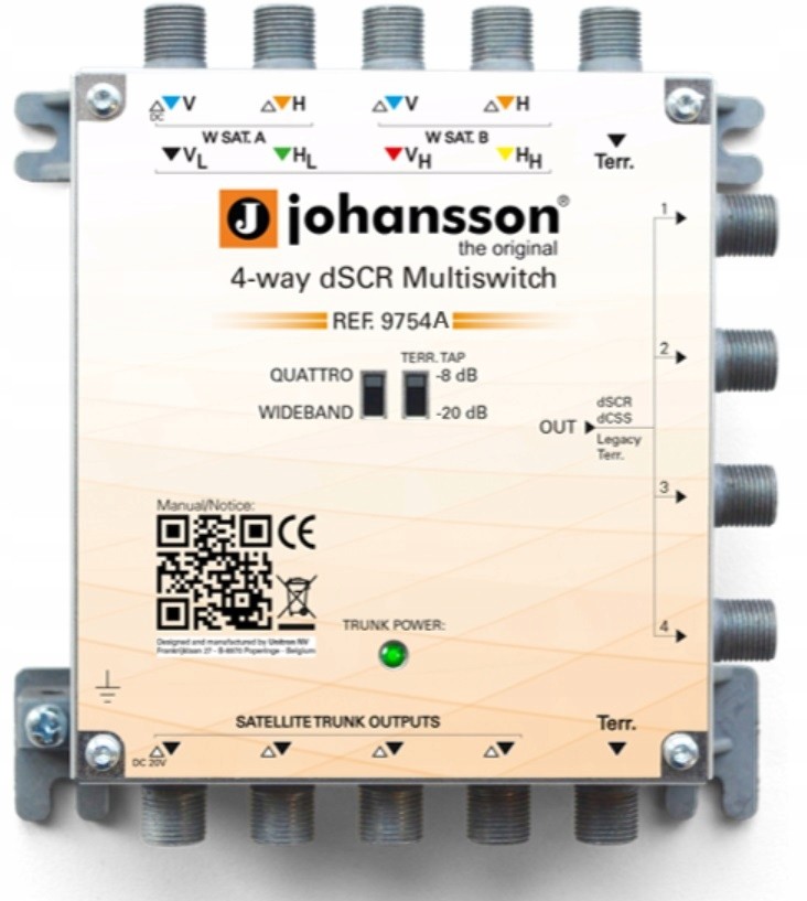 Johansson Multiswitch Unicable II 9754APL