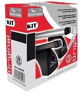 Green Valley Zestaw mocujący do bagażnik dachowy dla Seat Leon II 156254