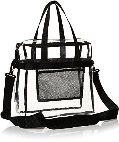 AmazonBasics Tote, Clear ZH1703334R2