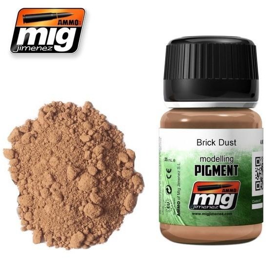mig Pigment Ammo Mig - Brick Dust mig 3015