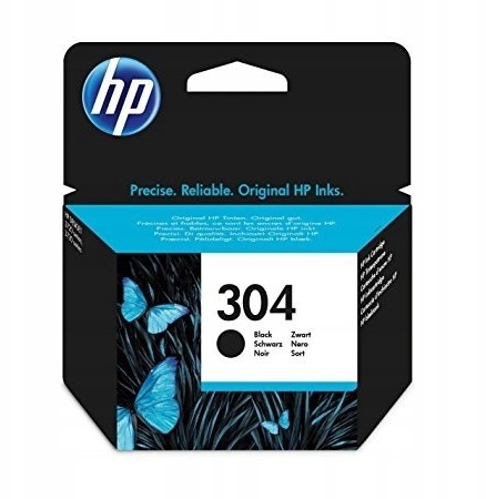 Oryginał Hp 304 Black Oryginał (N9K06A)