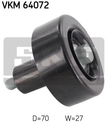 SKF rolka kierunkowa / prowadząca, pasek klinowy zębaty VKM 64072