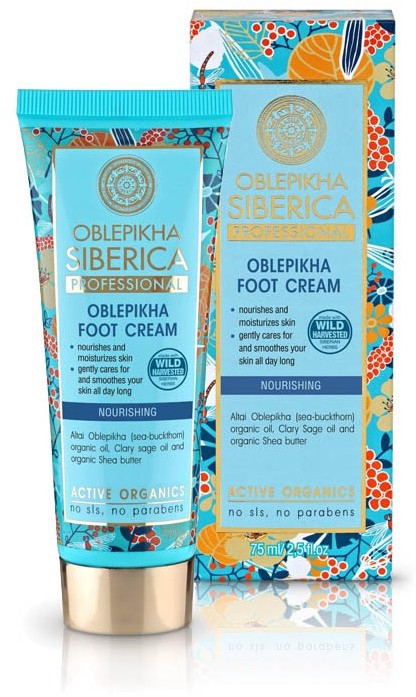 Natura Siberica Rokitnikowy Krem Do Stóp, 75ml