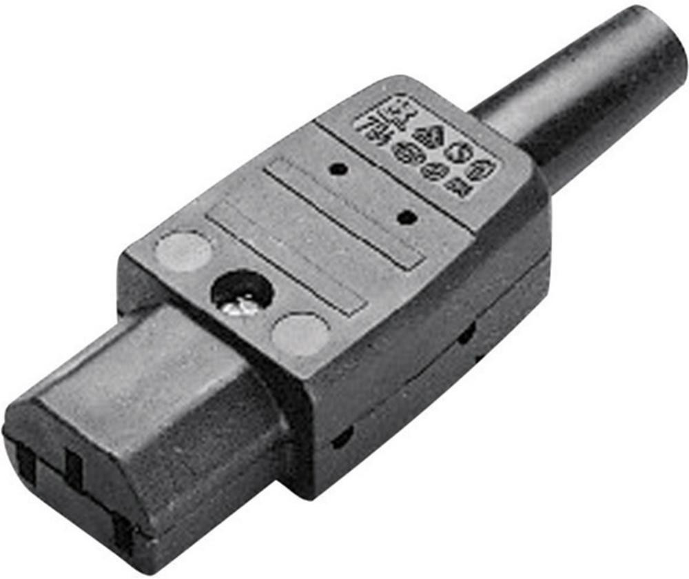 Kaiser Wtyk zasilający IEC Kaiser C13 10 A 250 V 3-pin szary 794/sw