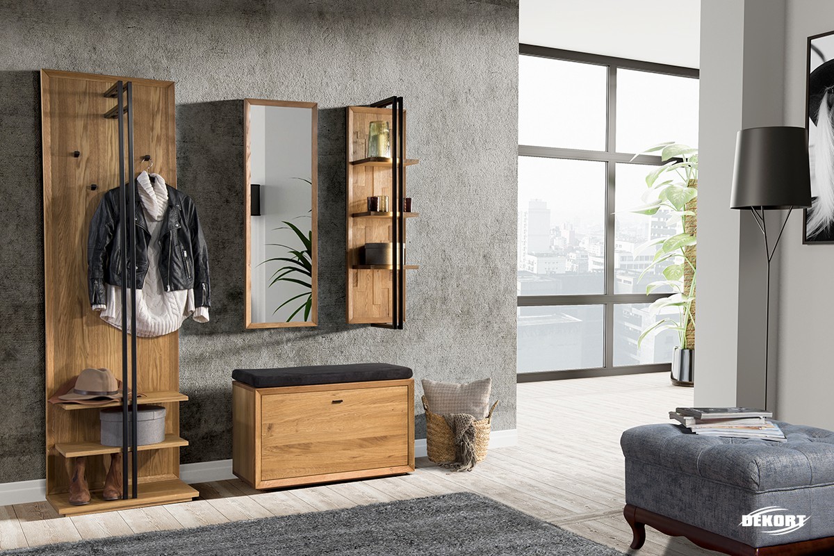 Dekort LUSTRO MAŁE VIGO TYP 51 DEKORT : Wykończenie - olej NATURA