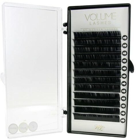 Wonder Lashes Rzęsy na pasku volume metoda objętościowa Wonder lashes d 0,07 12 mm