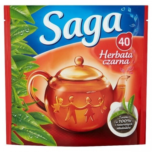 Saga All Herbata ekspresowa 40 torebek 56g