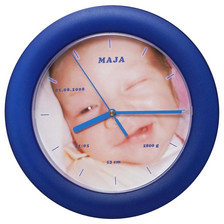 Atrix Zegar ścenny LOGO plastik kolor LPL#1