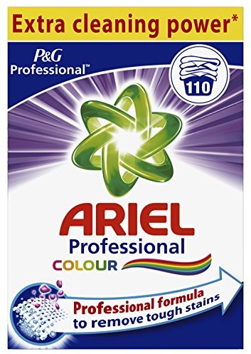 Ariel Professional prania tkanin kolorowych proszku, 110 ładunki do mycia 8001090757821