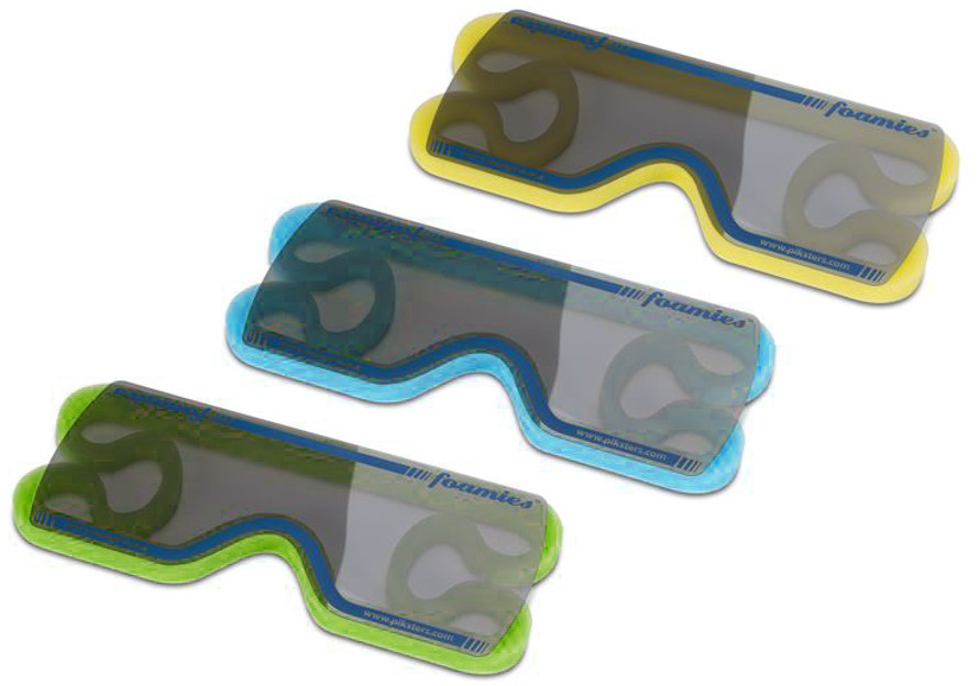 Piksters FOAMIES TINTED - okulary ochronne dla Pacjenta, przyciemnana szybka, 1szt. - ROZMIARY S, M, L