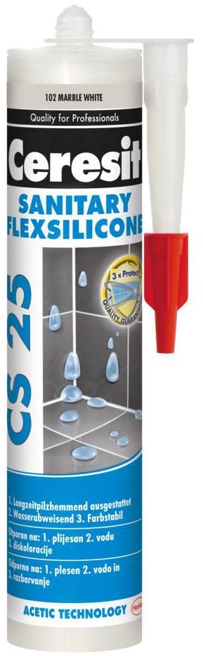 Ceresit Silikon SANITARNY CS-25 biały