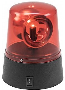 Eurolite Kogut policyjny LED Mini Police Beacon red USB/Battery 50603662