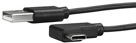 StarTech COM USB-A na USB-C kabel sieciowy po prawej stronie Angled ST/ST 1 m USB 2.0 USB typ-C USB USB2AC1MR