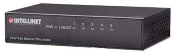 IC INTRACOM IC INTRACOM 5Port 10/100 Network Switch 523301