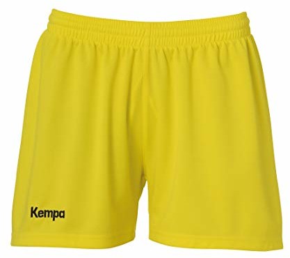 Classic Kempa Kempa Spodnie dla dorosłych Shorts WOMEN spodnie, limonkowo-żółte, S 200321008