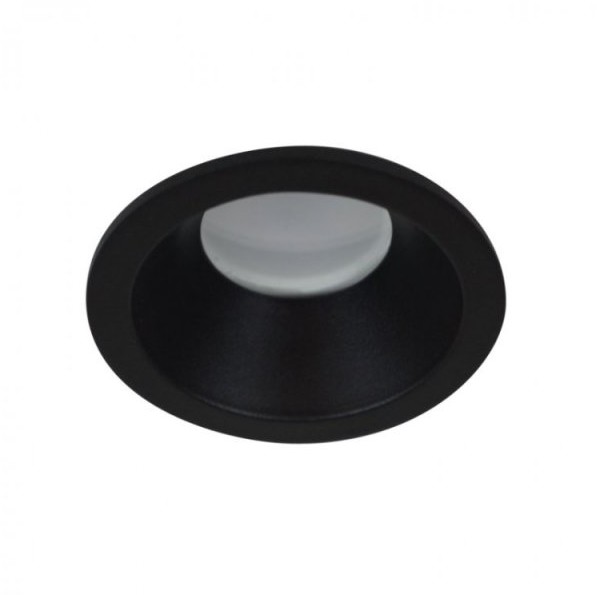 Light&More OPRAWA HALOGENOWA LED WPUSZCZANA OCZKO CZARNY PAR16 MR16 GU10 GU5,3 HERMETYCZNA IP65 LM 847 BK LM 847 BK