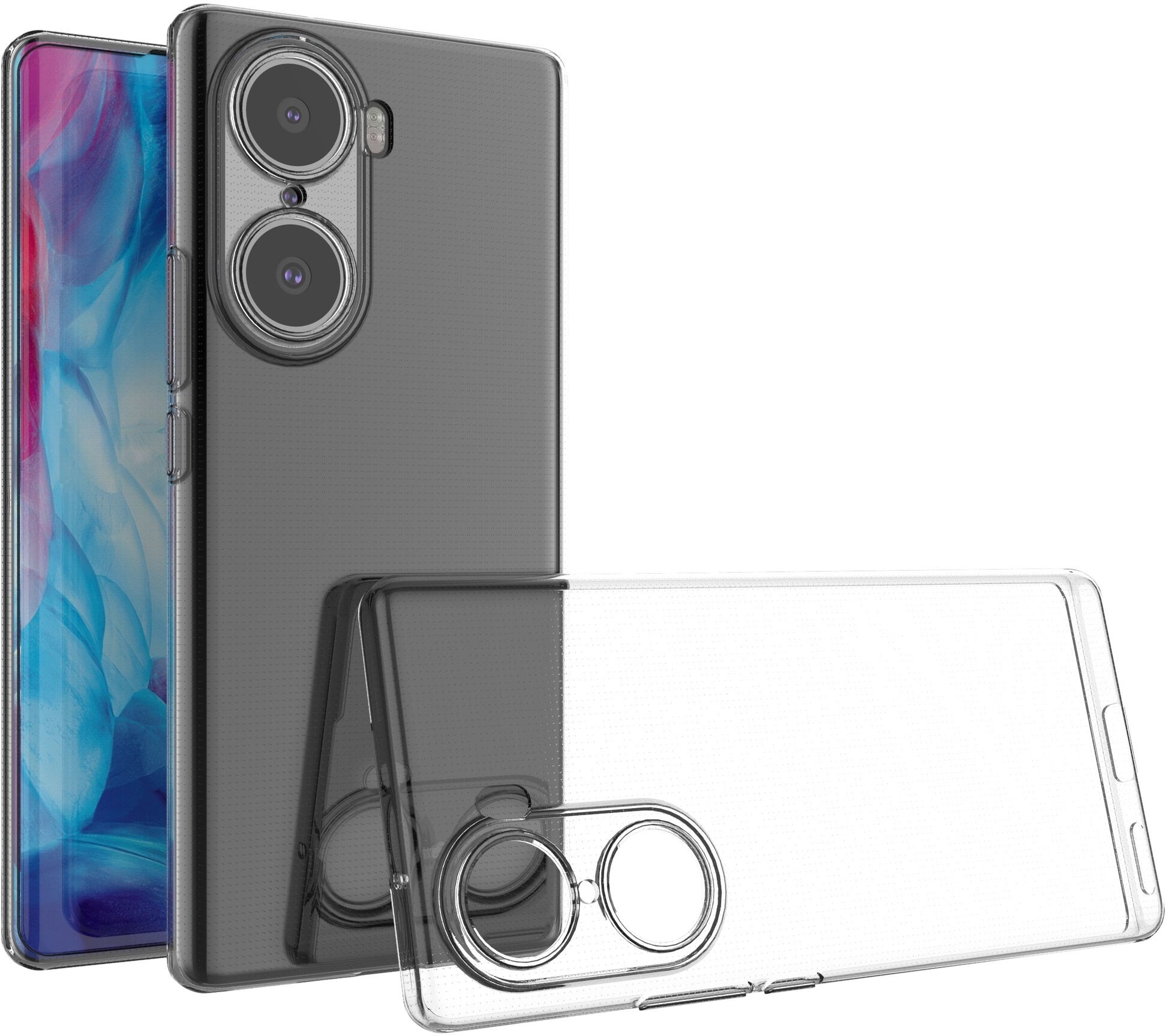 Hurtel Żelowy pokrowiec etui Ultra Clear 0.5mm Honor 60 przezroczysty