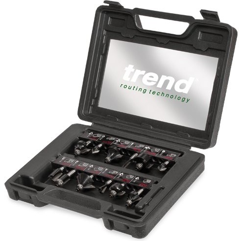 Trend 12-częściowy zestaw frez-für Einsteiger