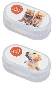 Bonasse Zestaw podróżny do soczewek Puppy 182