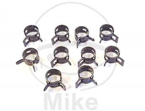 Unbekannt Motocykl sprężyny obejma 10 MM 10 szt. 4043981217100 722.01.75