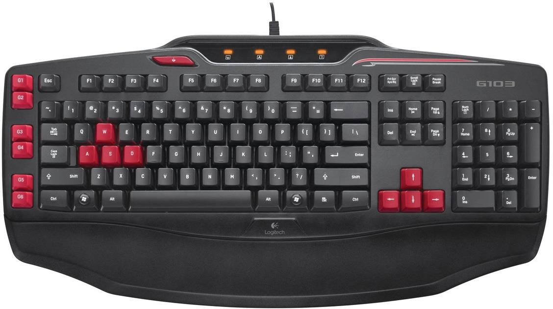 Logitech G103 Gaming Keyboard (920-005206)