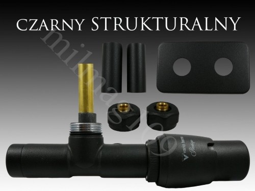 Mera Term Zawór termostatyczny kątowy z rurką zanurzeniową UNICO All In One prawy CZARNY MAT STR. APUGS0214CFK/P_20201229155442