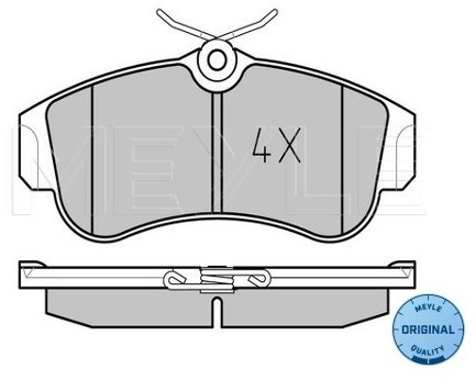 Wulf Gaertner Autoparts Zestaw klocków hamulcowych, hamulce tarczowe Wulf Gaertner Autoparts 025 215 4617