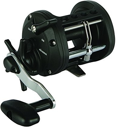 Okuma okuma Fishing Tackle CLX-450la Classic Level Wind Drag Star Grafitowy holowanie szpula CLX-450La