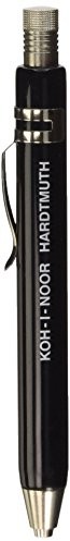 Koh-I-Noor KOH-I-NOOR 5358 ołówek automatyczny 3,2 mm z temperówką, czarny 5358CN1005KK