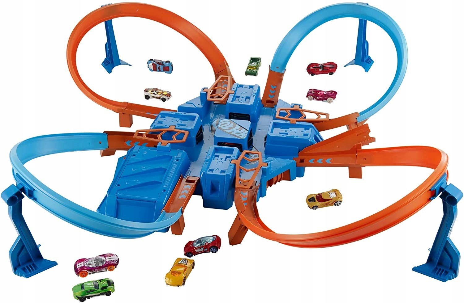 Mattel DTN42 Criss Cross Crash Playset with On