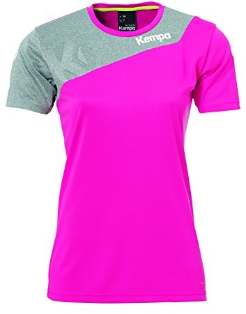 Kempa Core 2.0 T-Shirt Koszulka do piłki ręcznej różowo-szary damskie Magenta/ciemny szary melanż, M 200309608