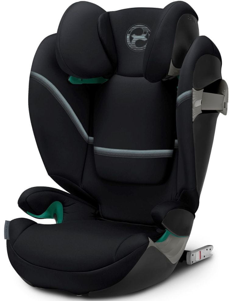 Cybex fotelik samochodowy SOLUTION S2 I FIX Deep Black 2021