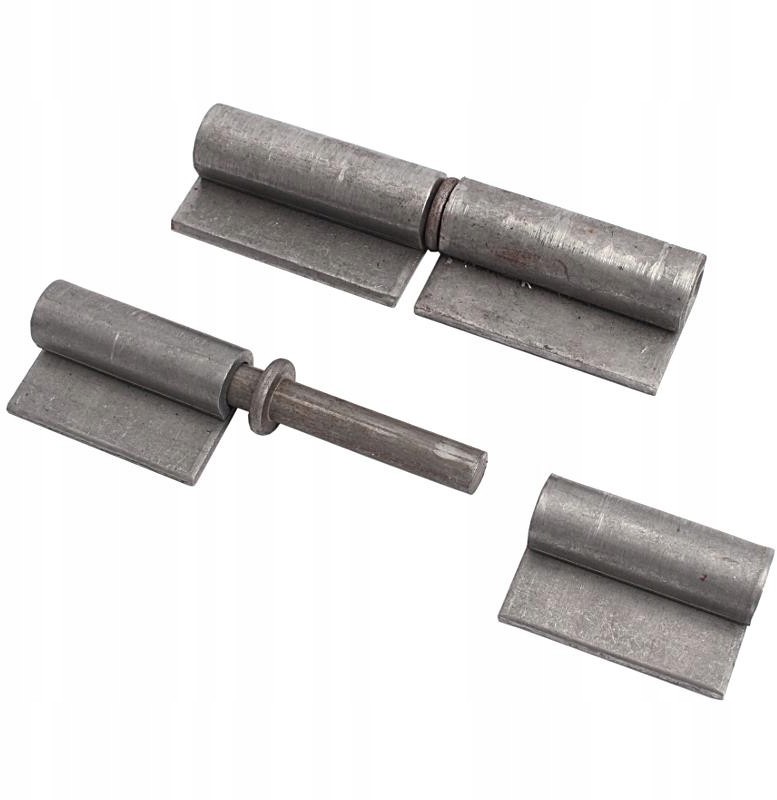 Zawias Czarny Skrzydełka Do Spawania 100X30X3X10MM