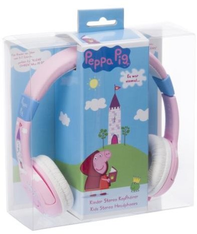 GLOBIX Słuchawki dla dzieci Peppa Pig Księżniczka OTL PP0417D