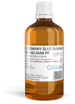 ESENT Śluz ze ślimaka filtrowany ESENT 100 ml