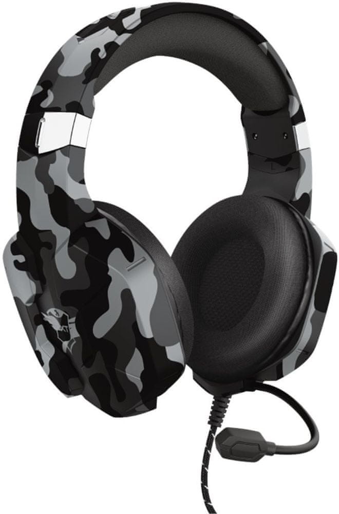 Trust GXT323K Carus czarne moro