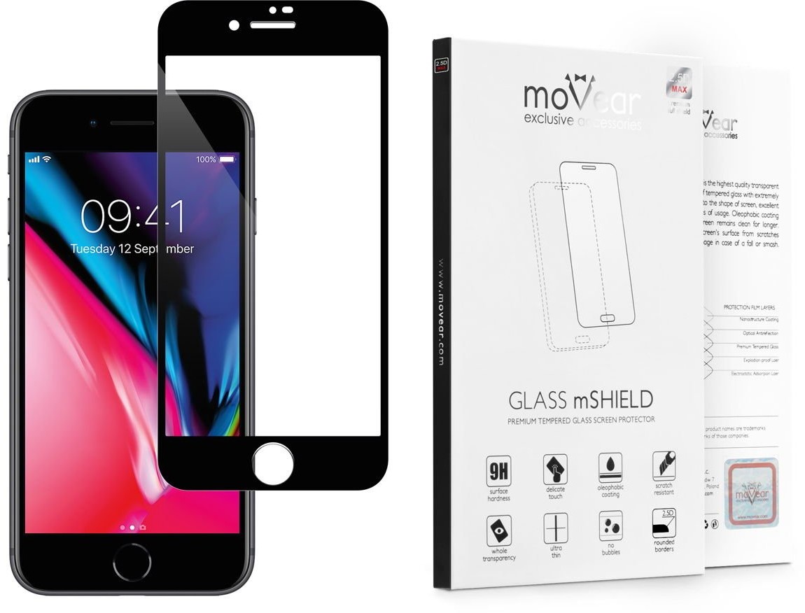 movear 2 szt. Szkło Hartowane 9H na Apple iPhone 6/6s PLUS (5.5