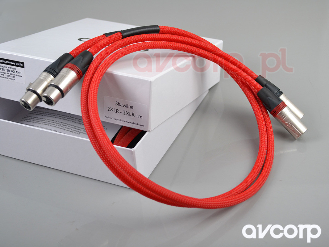Chord Company Shawline- XLR Shawline - XLR (DNPF109BKE2)