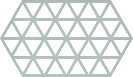 Podstawka Zone Denmark pod gorące naczynia Triangles 24 cm szaroniebieska 330314
