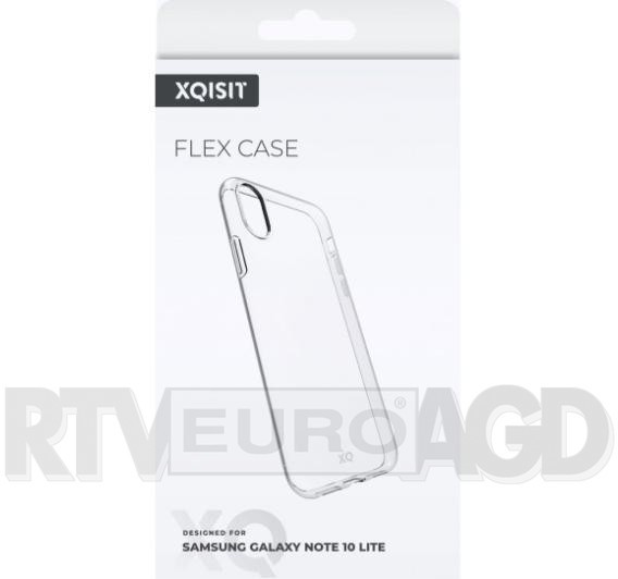 XQISIT Flex Case Samsung Galaxy Note 10 Lite przezroczysty 38536