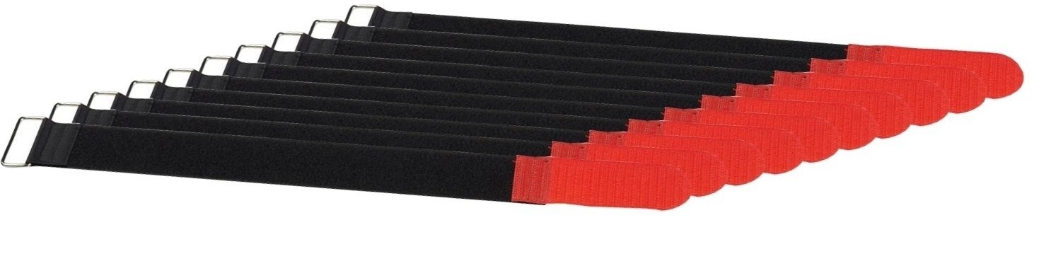 RockBoard RockBoard Cable Tie - 50 x 500 mm Red, 10 pcs